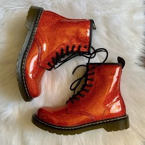 Red glitter ❤️🌟 Dr Martins